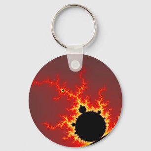 Fire Lightning Key Ring