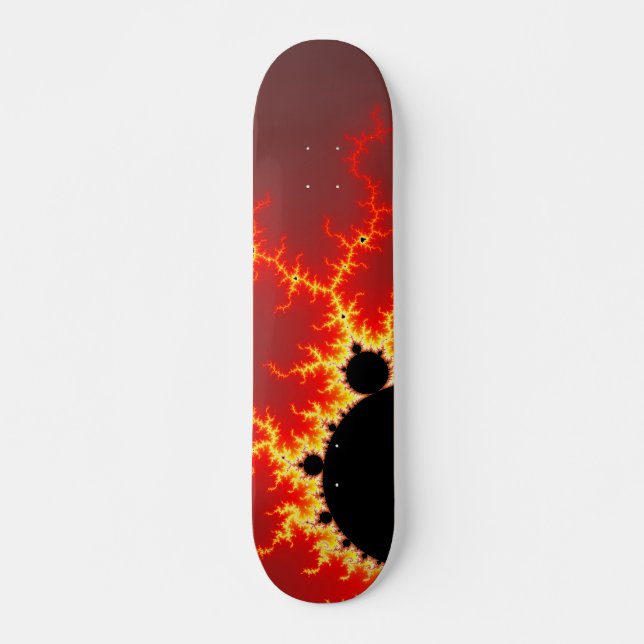 Fire Lightning Skateboard (Front)