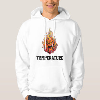 Fire Line Temperature Streetwear Shirt