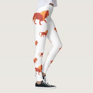 Fire Lion Leggings