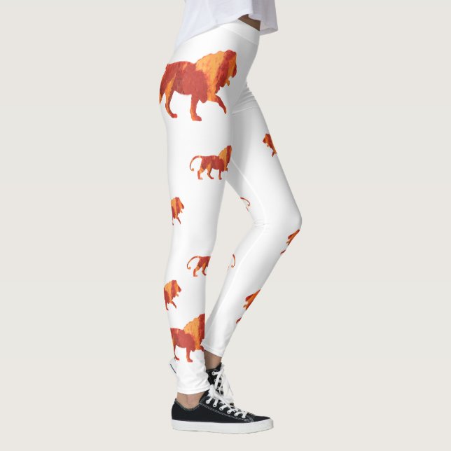 Fire Lion Leggings (Right)