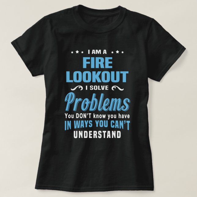 Fire Lookout T-Shirt (Design Front)