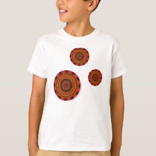 Fire Mandala Kid's and Baby Light Shirt