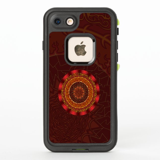 Fire Mandala Lifeproof Case (Back)