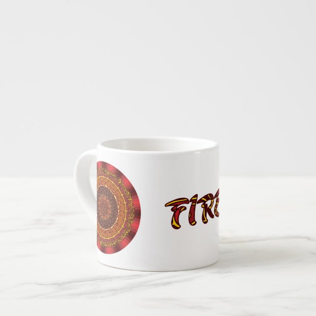 Fire Mandala Speciality Mug (Front Left)
