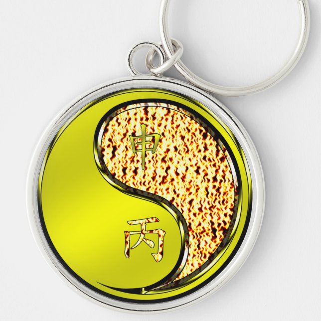 Fire Monkey Key Ring (Front)