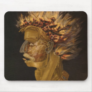 Fire Mouse Pad
