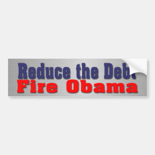 Fire Obama Bumper Sticker