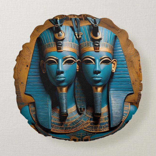 Fire of the Gods Round Cushion (Front)