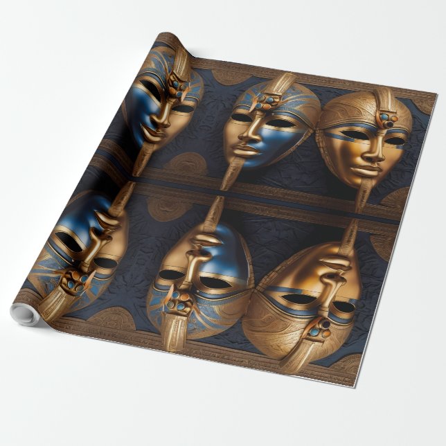 Fire of the Gods  Wrapping Paper (Unrolled)