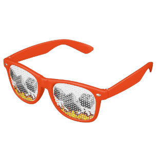 Fire on Dice Retro Sunglasses