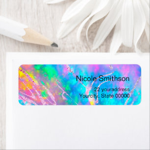 fire opal background  labels