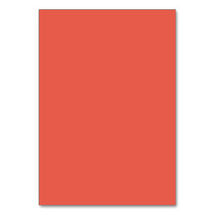 Fire Opal Custom Table Card