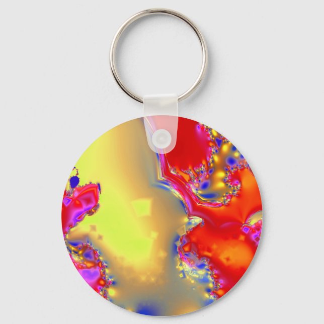 Fire Opal Key Ring (Front)