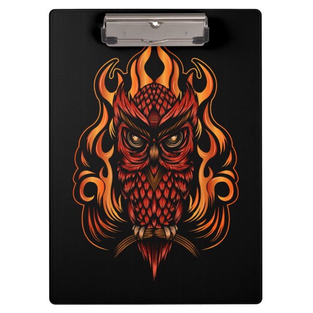 Fire Owl Clipboard (Front)