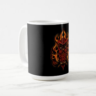 Fire Owl Coffee Mug
