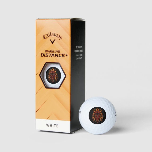 Fire Owl Golf Balls (Packaging)