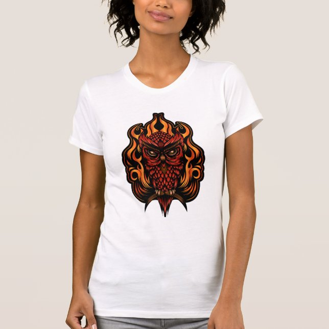 Fire Owl T-Shirt (Front)