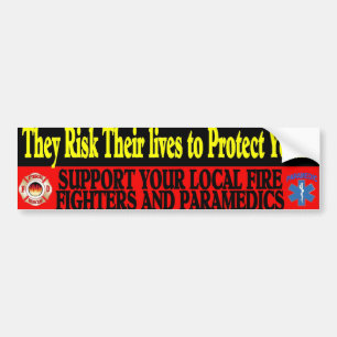 fire paramedic sticker