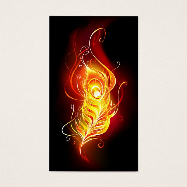 Fire Peacock Feather (Front)
