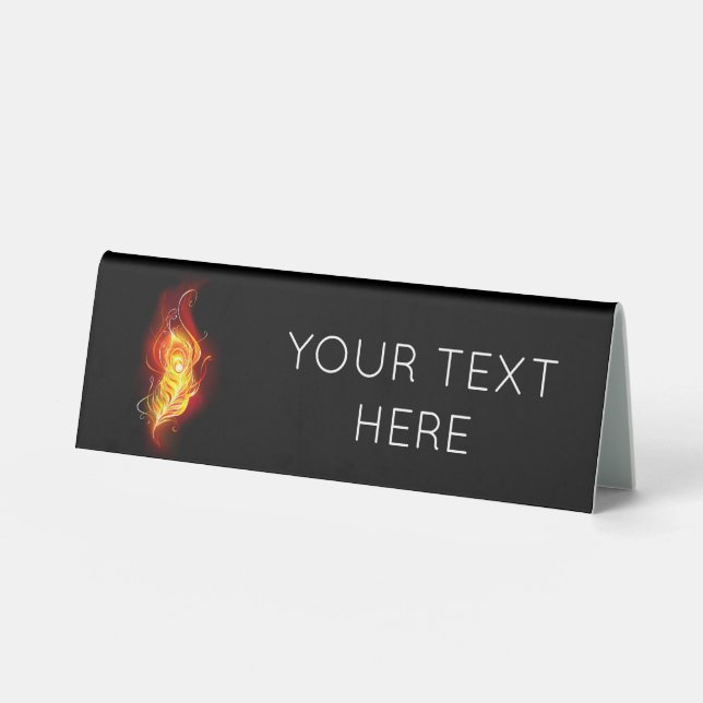 Fire Peacock Feather (Front)