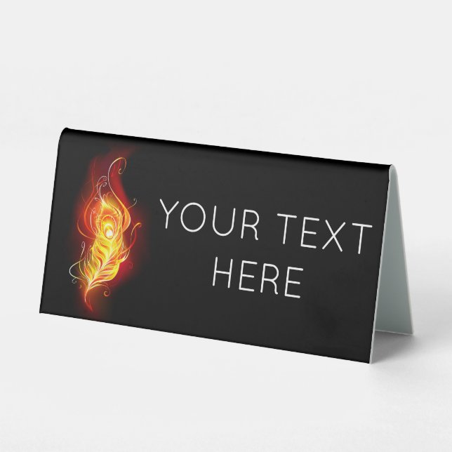 Fire Peacock Feather (Front)