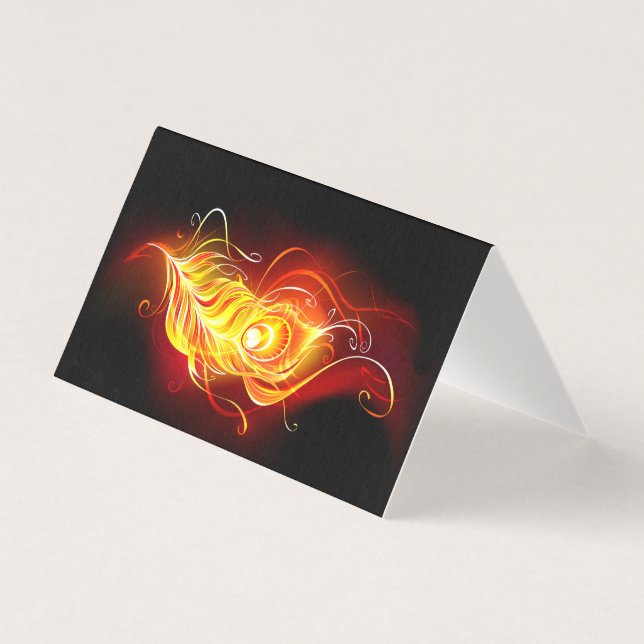 Fire Peacock Feather (Front)