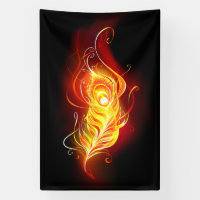 Fire Peacock Feather