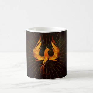 Fire Phoenix Bird Coffee Mug