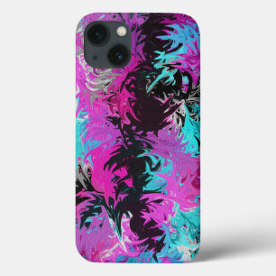 Fire Pink and Blue Samsung Galaxy Note 4 Case