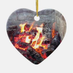 Fire Pit Ceramic Tree Decoration