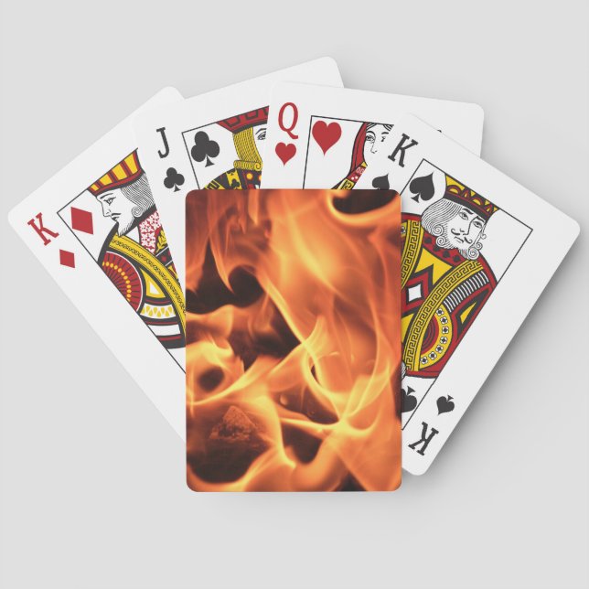 Fire Playing Cards (Back)