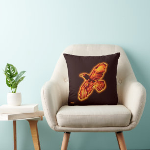 Fire Raven Cushion