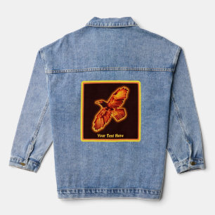 Fire Raven Denim Jacket