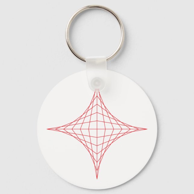 Fire (red) key ring (Front)