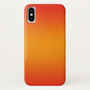 Fire Red Orange Gradient Color Ombre Case-Mate iPhone Case