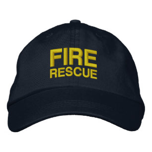 FIRE RESCUE EMBROIDERED HAT