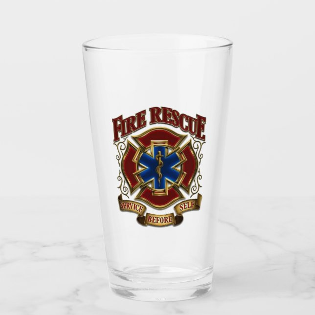 Fire Rescue Glass (Front)