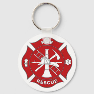 Fire Rescue Keychain