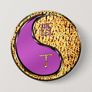 Fire Rooster 7.5 Cm Round Badge