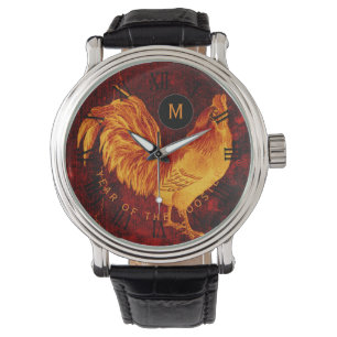 Fire Rooster Year 2017 Monogram Watch