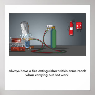 Fire Safety 13 Poster