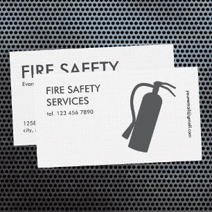 Fire Safety Business Card