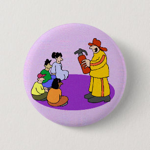 Fire safety button