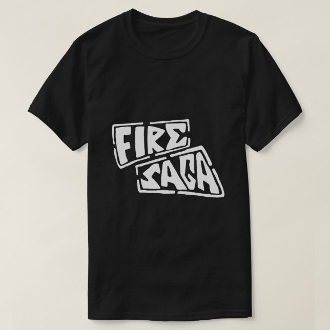 FIRE SAGA Classic T-Shirt (Design Front)