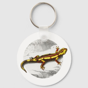 Fire Salamander - Salamandra Key Ring