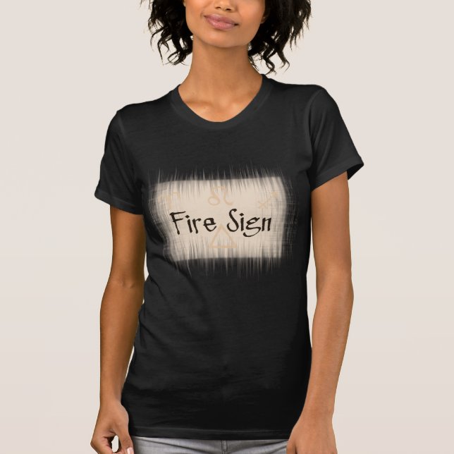 Fire Signs T-Shirt (Front)