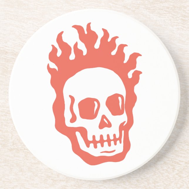 Fire Skull Coaster (Front)