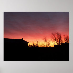 Fire Sky Poster