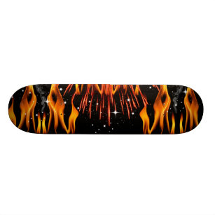Fire Space Skateboard